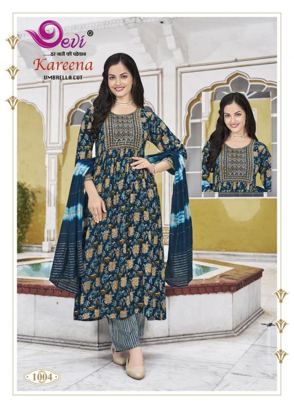 Devi Kareena Vol-1 – Umbrella Cut Kurti With Pant Dupatta